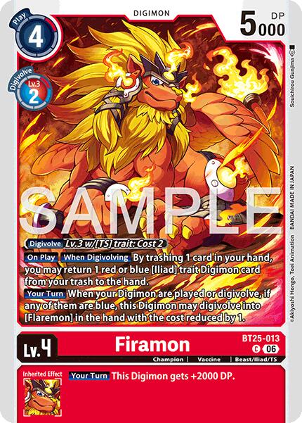 Firamon [BT25-013] [Dual Revolution] | Black Swamp Games