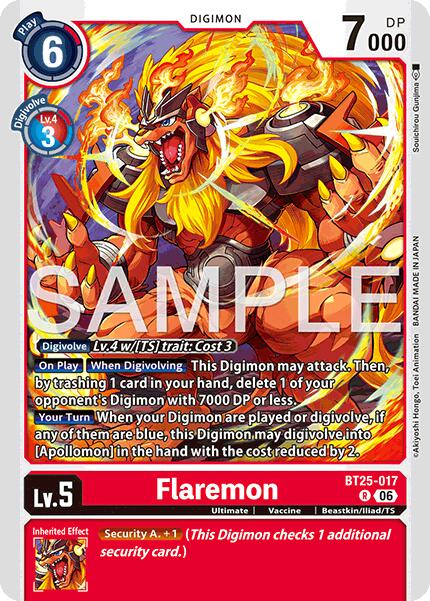 Flaremon [BT25-017] [Dual Revolution] | Black Swamp Games