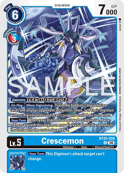 Crescemon [BT25-026] [Dual Revolution] | Black Swamp Games