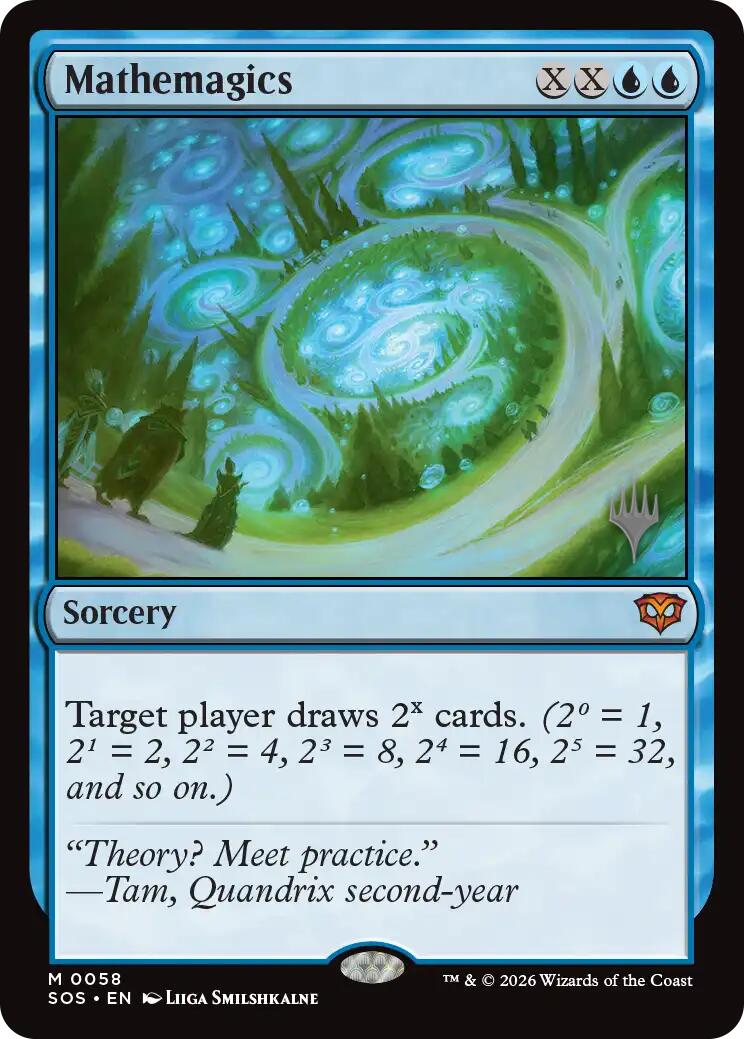 Mathemagics [Secrets of Strixhaven Promos] | Black Swamp Games