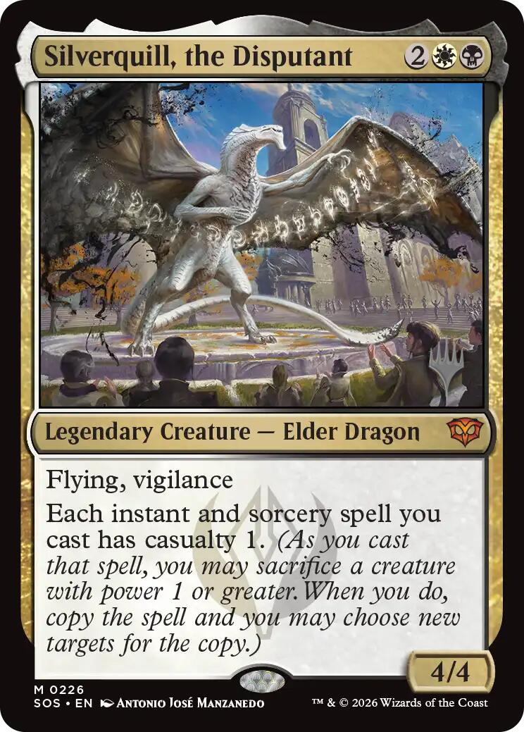 Silverquill, the Disputant [Secrets of Strixhaven Promos] | Black Swamp Games