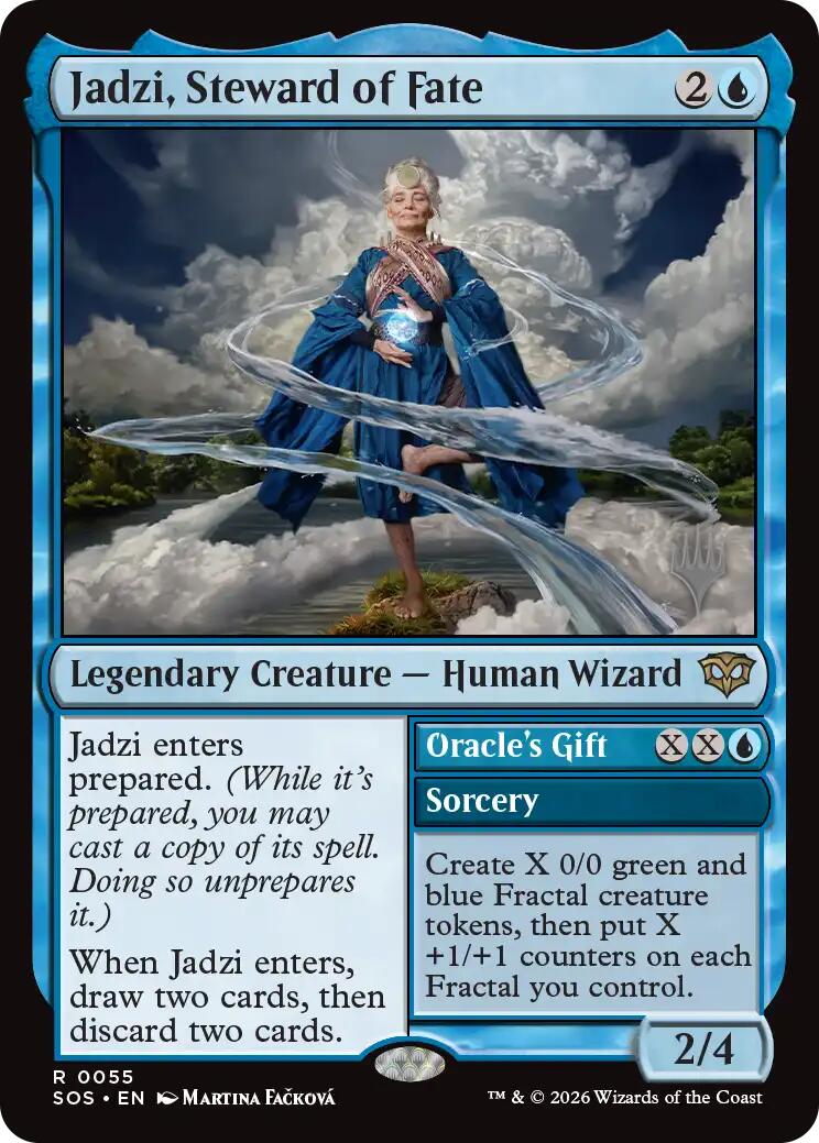 Jadzi, Steward of Fate [Secrets of Strixhaven Promos] | Black Swamp Games