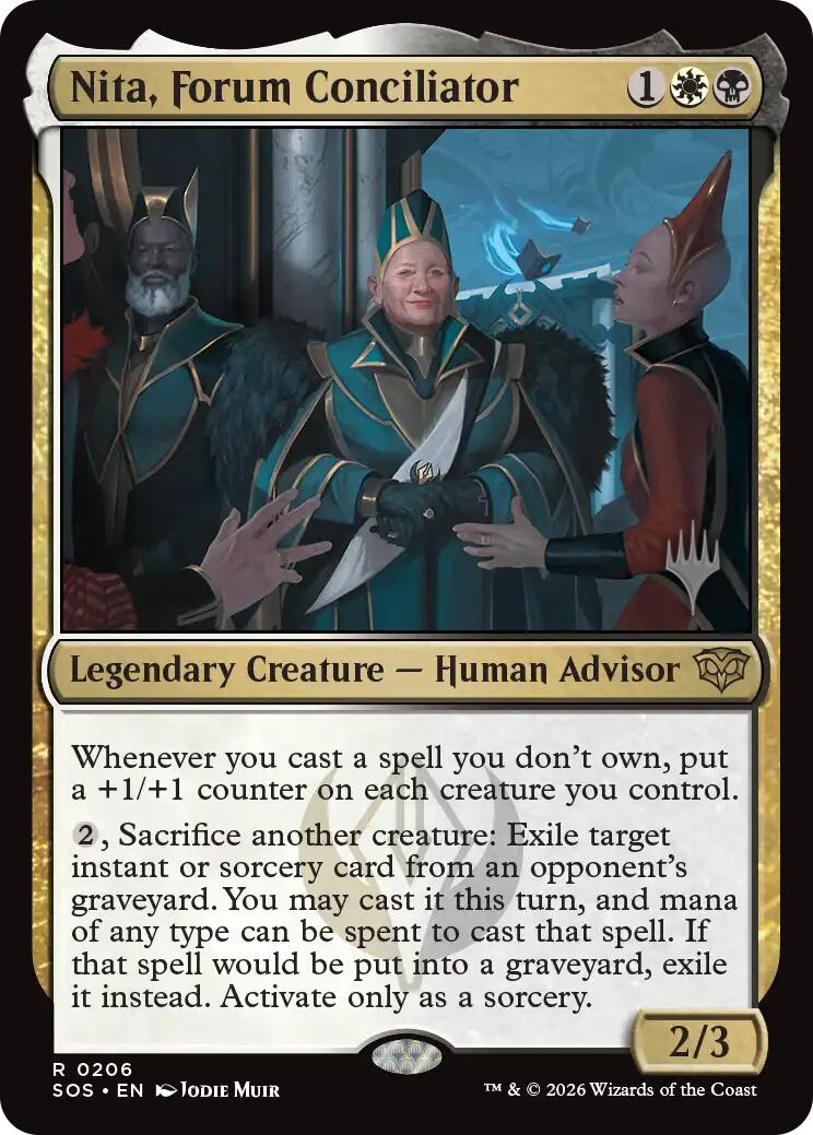 Nita, Forum Conciliator [Secrets of Strixhaven Promos] | Black Swamp Games