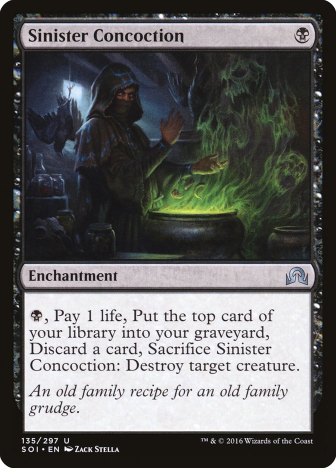 Sinister Concoction [Shadows over Innistrad] | Black Swamp Games