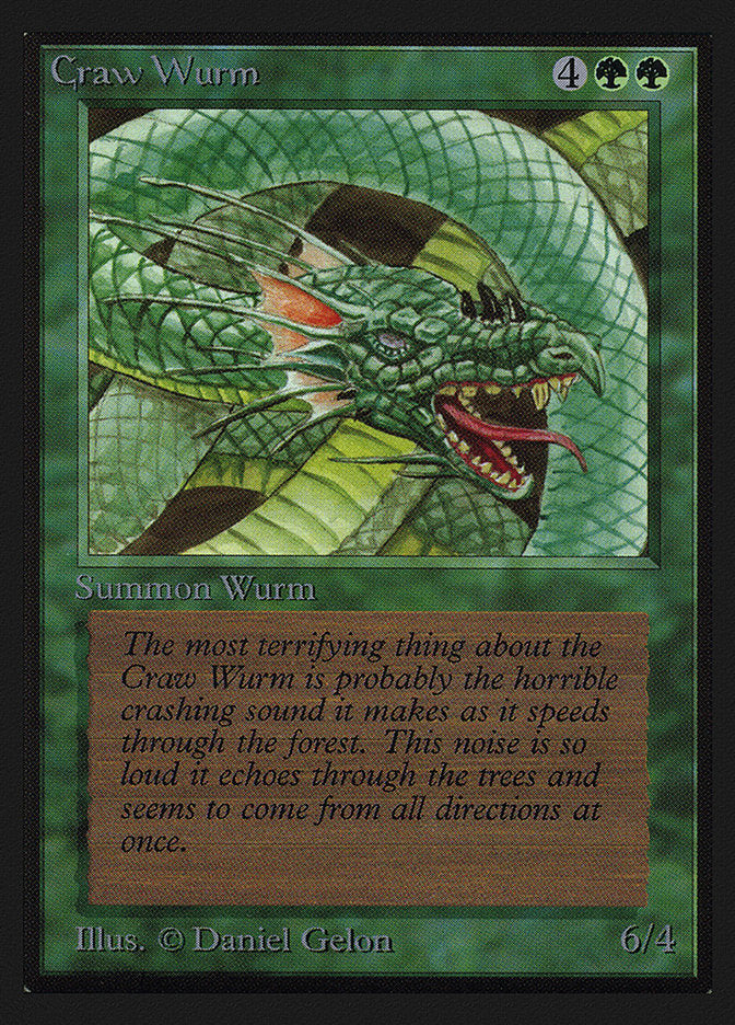 Craw Wurm [Collectors' Edition] | Black Swamp Games
