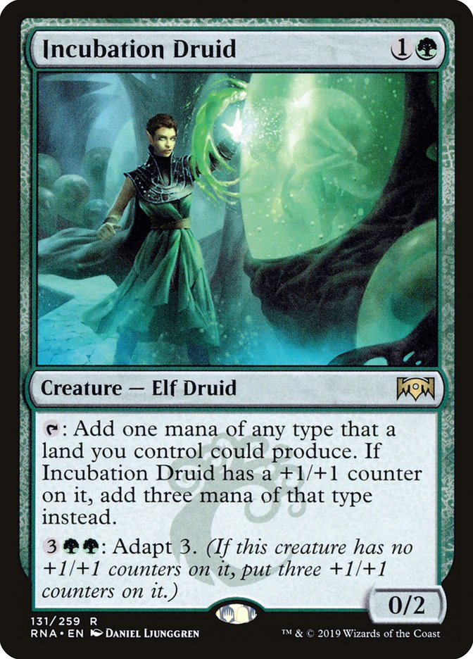 Incubation Druid [Ravnica Allegiance] | Black Swamp Games