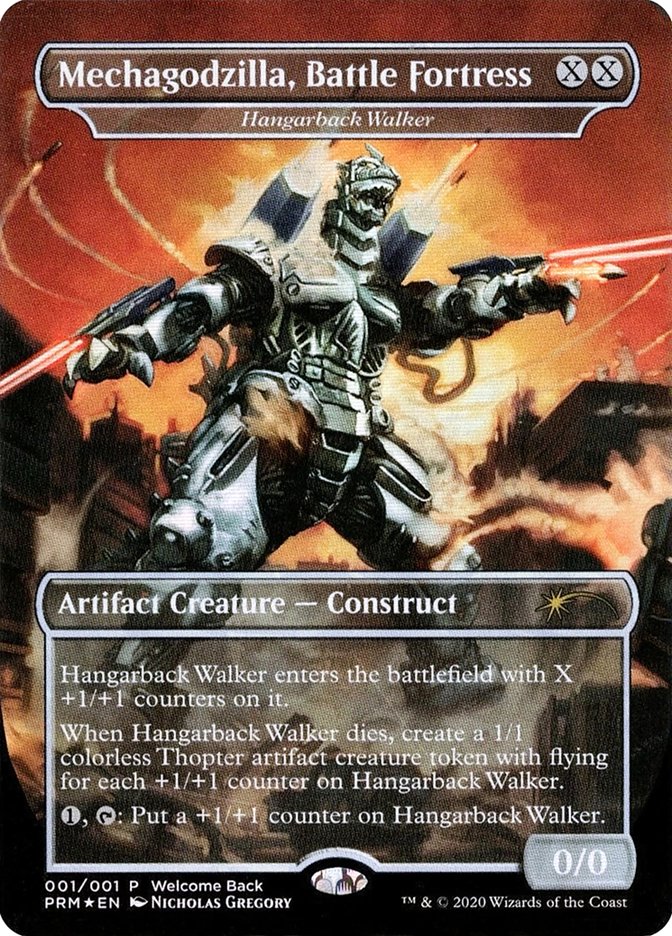 Hangarback Walker - Mechagodzilla, Battle Fortress [Love Your LGS 2020] | Black Swamp Games