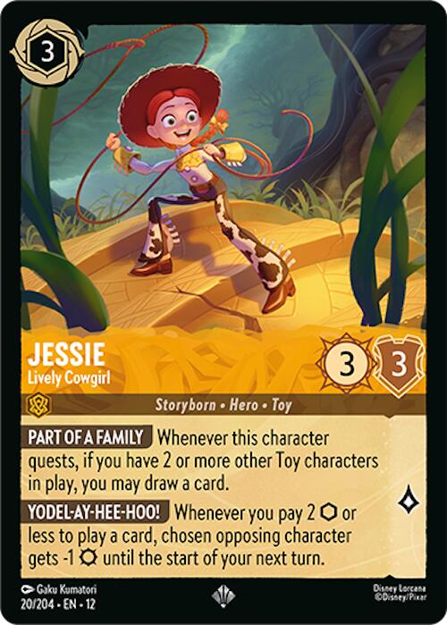 Jessie - Lively Cowgirl (20/204) [Wilds Unknown] | Black Swamp Games