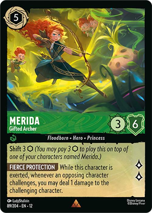 Merida - Gifted Archer (89/204) [Wilds Unknown] | Black Swamp Games