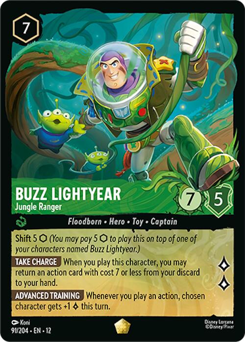 Buzz Lightyear - Jungle Ranger (91/204) [Wilds Unknown] | Black Swamp Games