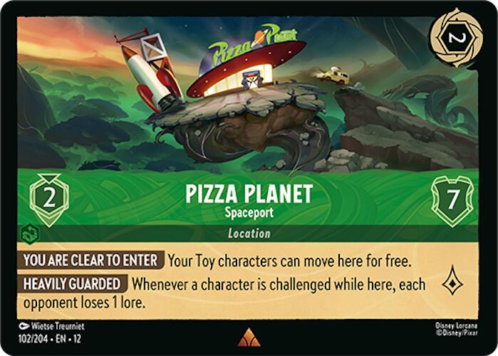 Pizza Planet - Spaceport (102/204) [Wilds Unknown] | Black Swamp Games