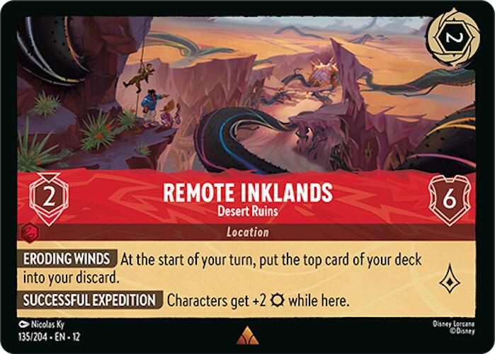 Remote Inklands - Desert Ruins (135/204) [Wilds Unknown] | Black Swamp Games
