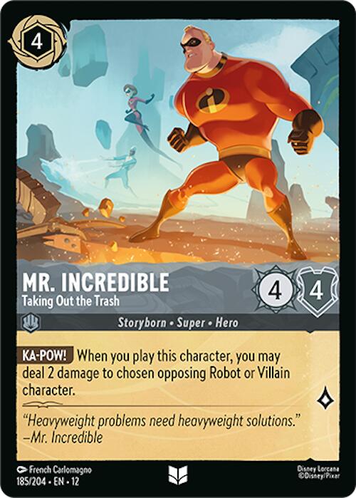 Mr. Incredible - Taking Out the Trash (185/204) [Wilds Unknown] | Black Swamp Games