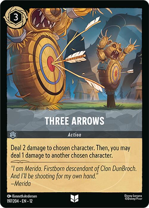 Three Arrows (197/204) [Wilds Unknown] | Black Swamp Games