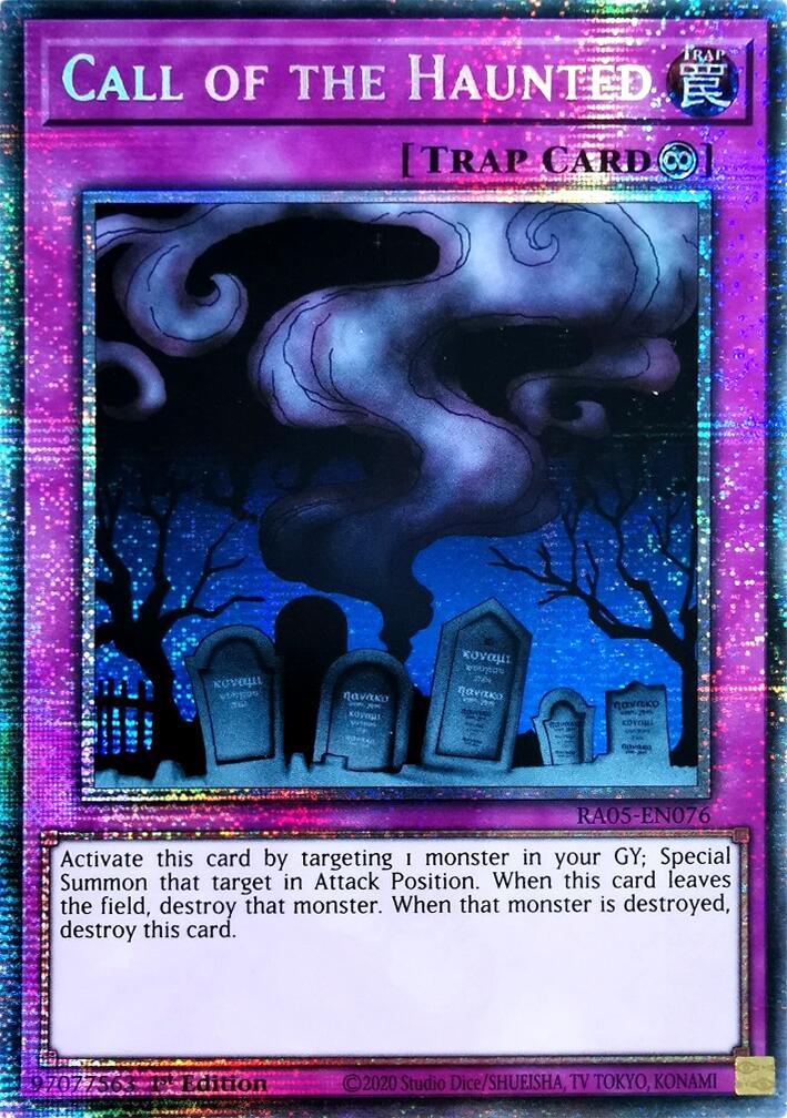 Call of the Haunted (Starlight Rare) [RA05-EN076] Starlight Rare | Black Swamp Games
