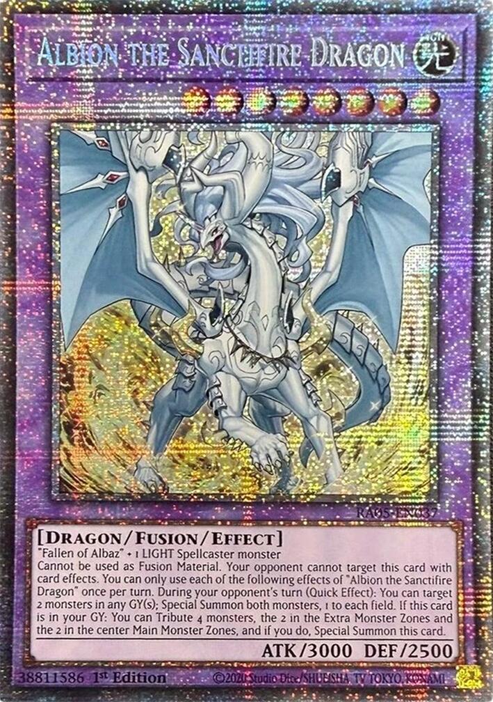 Albion the Sanctifire (Starlight Rare) [RA05-EN037] Starlight Rare | Black Swamp Games
