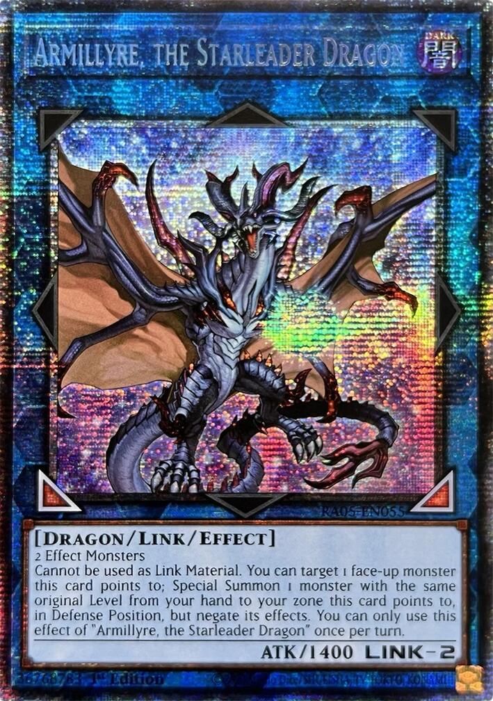 Armillyre, the Starleader Dragon (Starlight Rare) [RA05-EN055] Starlight Rare | Black Swamp Games