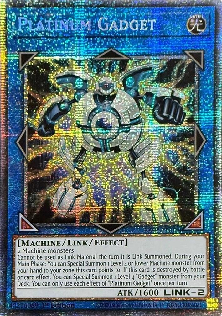 Platinum Gadget (Starlight Rare) [RA05-EN054] Starlight Rare | Black Swamp Games