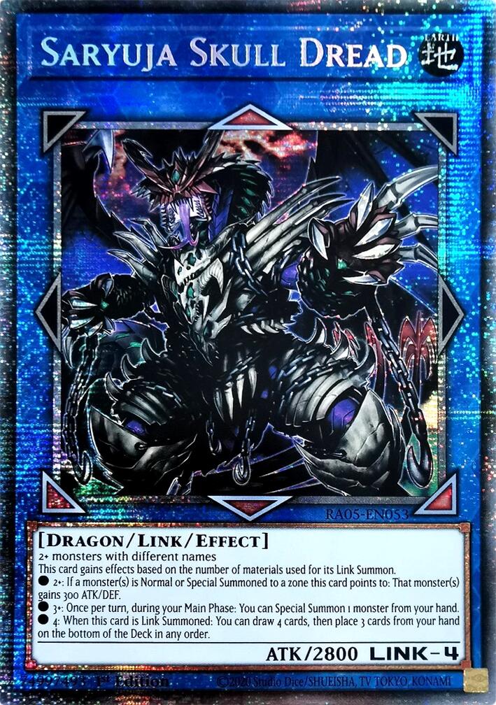 Saryuja Skull Dread (Starlight Rare) [RA05-EN053] Starlight Rare | Black Swamp Games