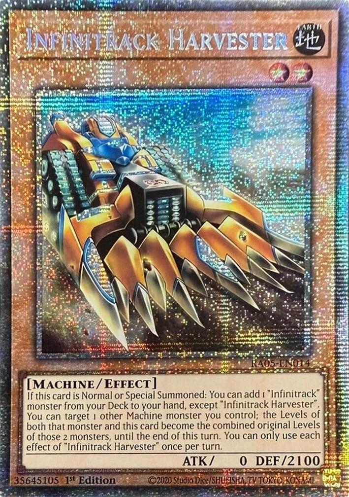 Infinitrack Harvester (Starlight Rare) [RA05-EN014] Starlight Rare | Black Swamp Games