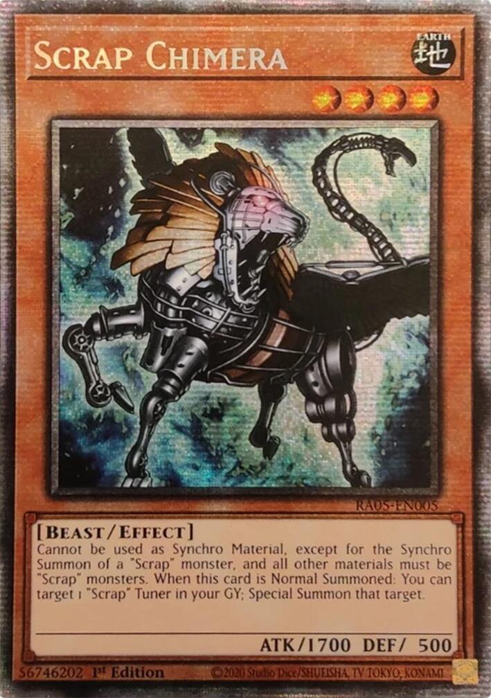 Scrap Chimera (Starlight Rare) [RA05-EN005] Starlight Rare | Black Swamp Games