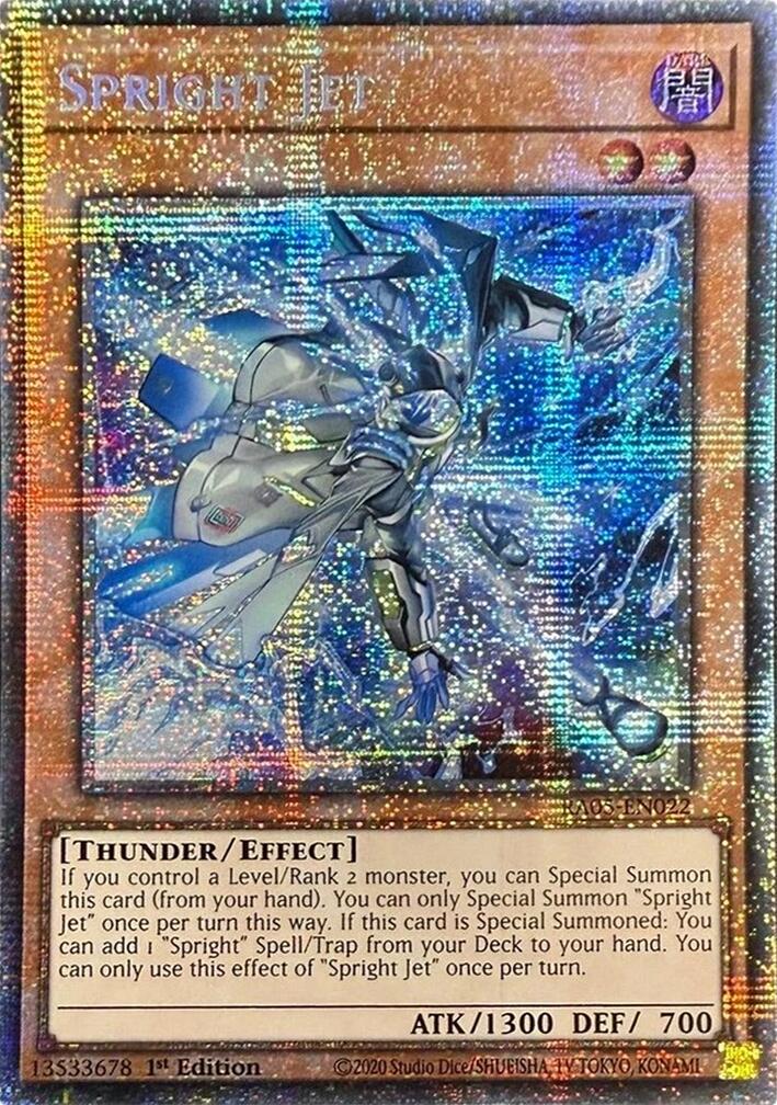 Spright Jet (Starlight Rare) [RA05-EN022] Starlight Rare | Black Swamp Games