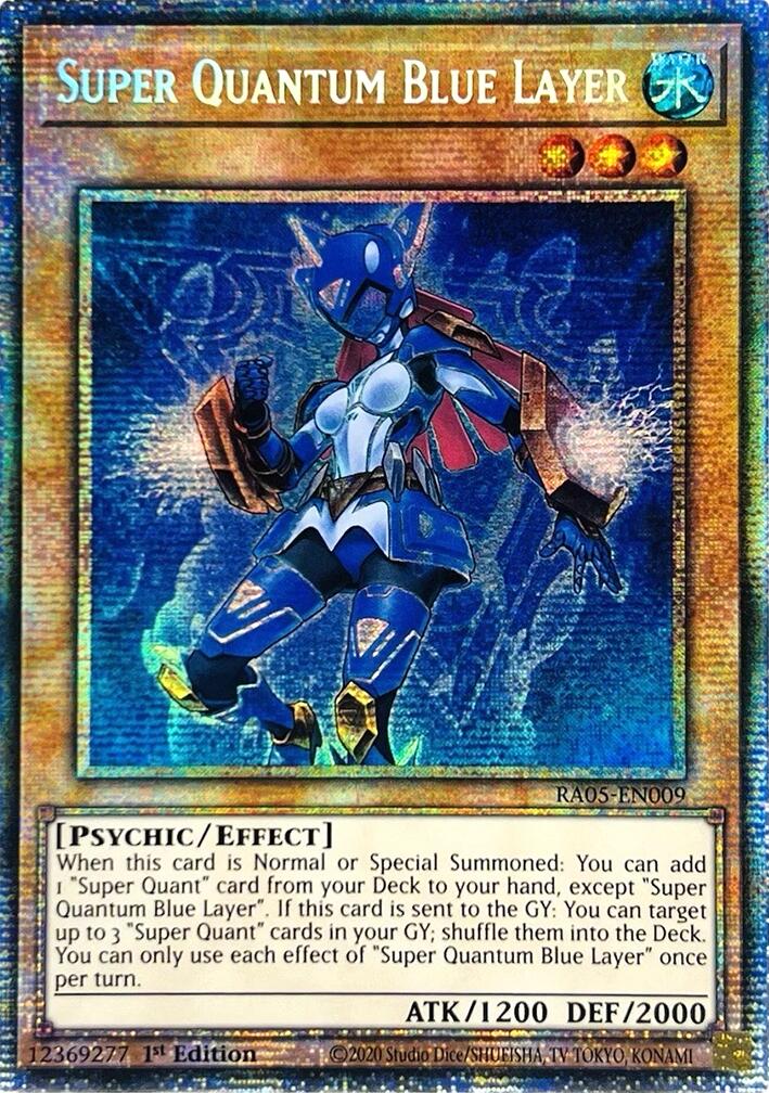 Super Quantum Blue Layer (Starlight Rare) [RA05-EN009] Starlight Rare | Black Swamp Games