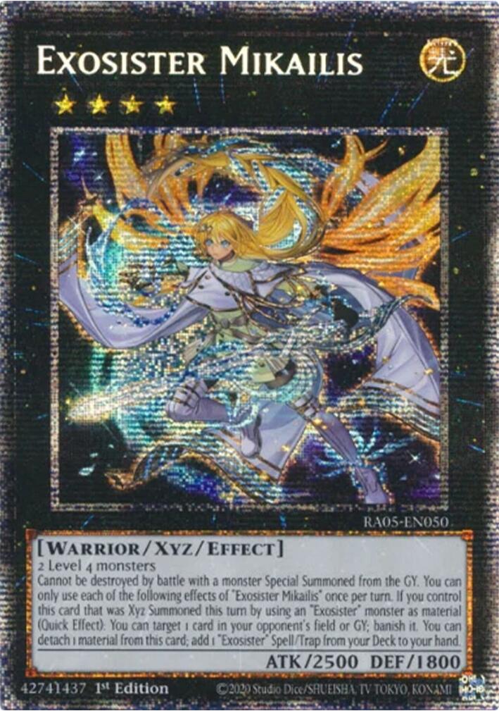 Exosister Mikailis (Starlight Rare) [RA05-EN050] Starlight Rare | Black Swamp Games