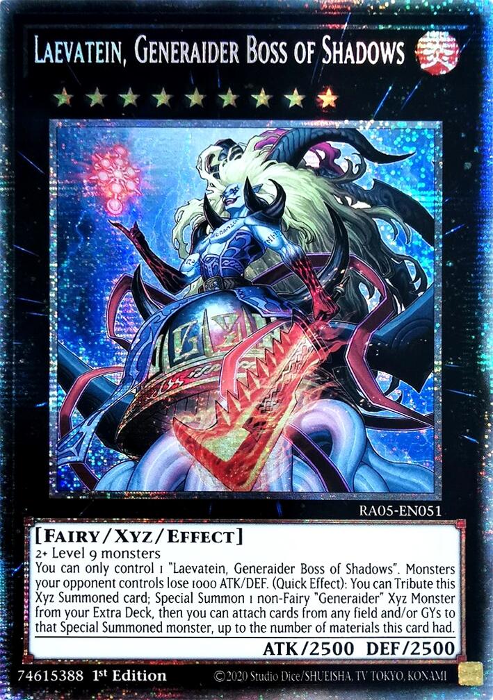 Laevatein, Generaider Boss of Shadows (Starlight Rare) [RA05-EN051] Starlight Rare | Black Swamp Games