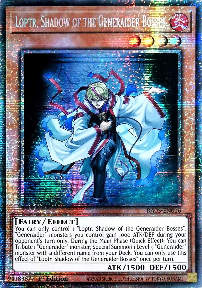 Loptr, Shadow of the Generaider Bosses (Starlight Rare) [RA05-EN016] Starlight Rare | Black Swamp Games