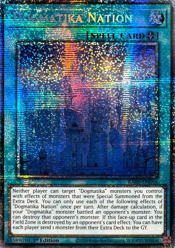 Dogmatika Nation (Starlight Rare) [RA05-EN066] Starlight Rare | Black Swamp Games