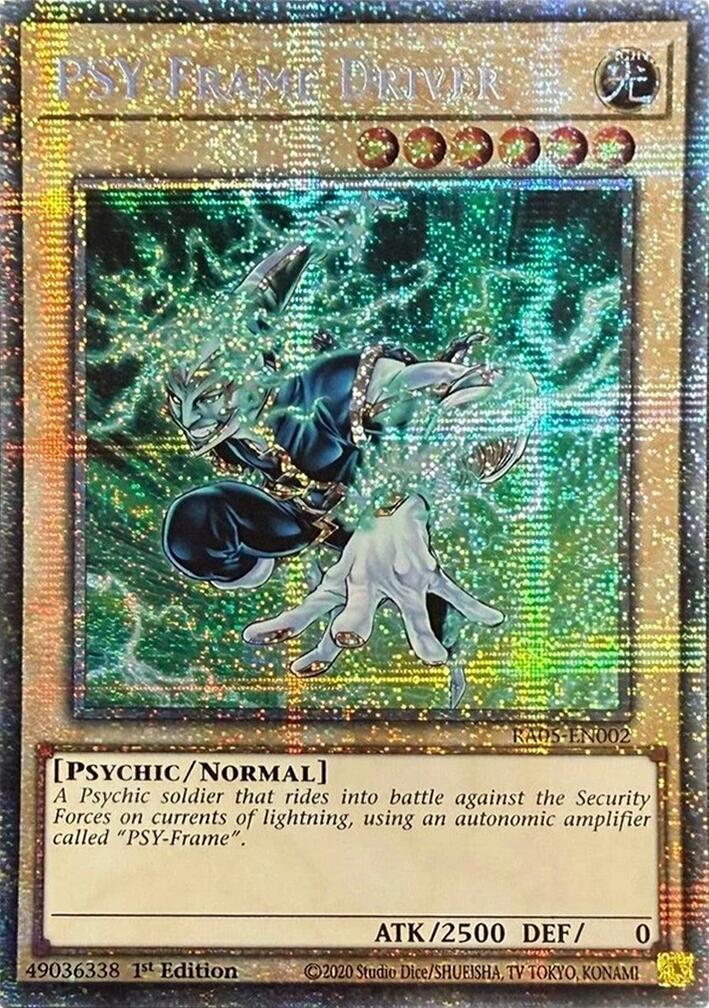PSY-Frame Driver (Starlight Rare) [RA05-EN002] Starlight Rare | Black Swamp Games
