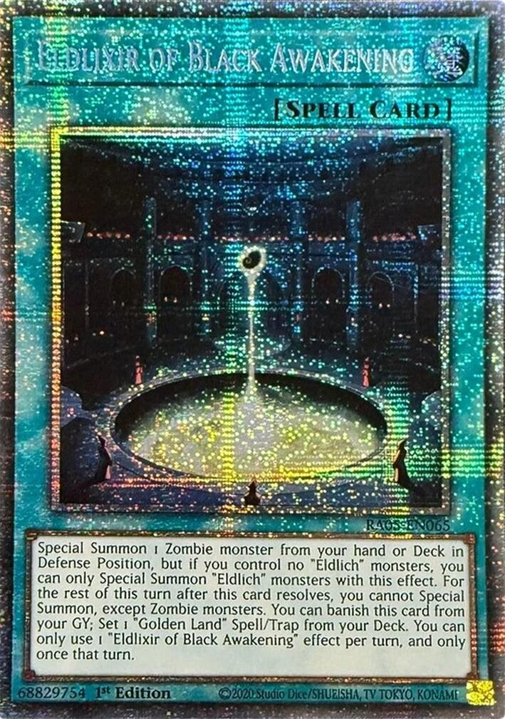 Eldlixir of Black Awakening (Starlight Rare) [RA05-EN065] Starlight Rare | Black Swamp Games