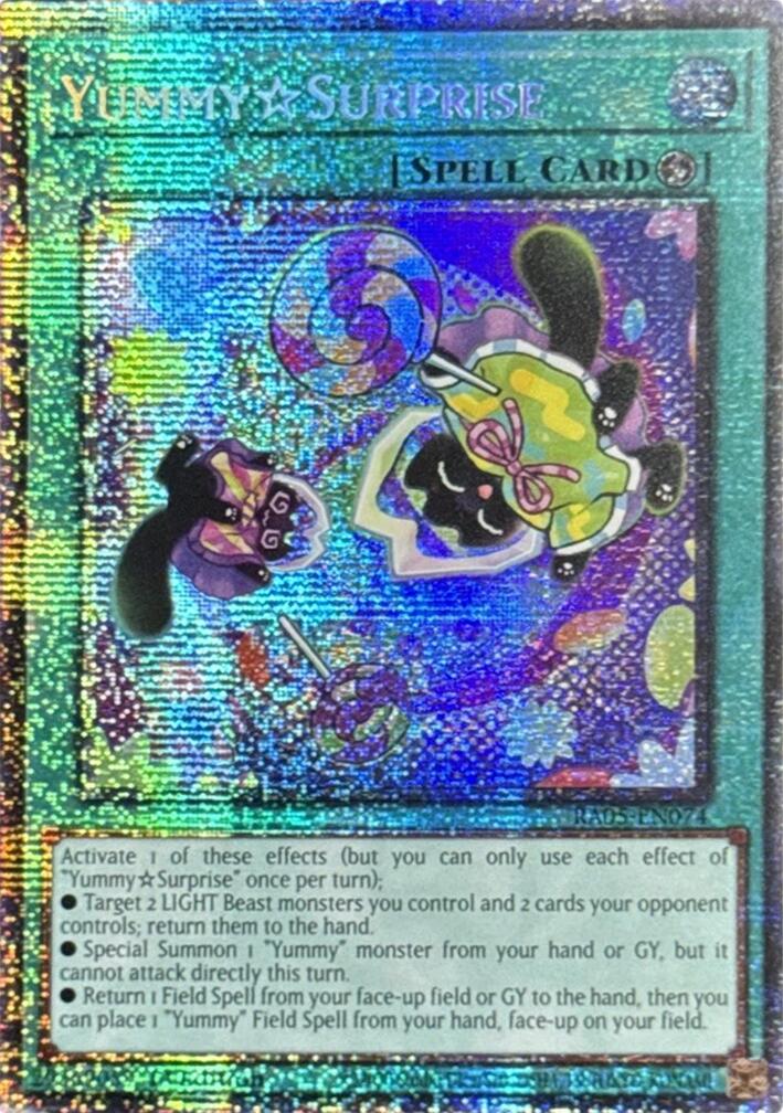 YummySurprise (Starlight Rare) [RA05-EN074] Starlight Rare | Black Swamp Games