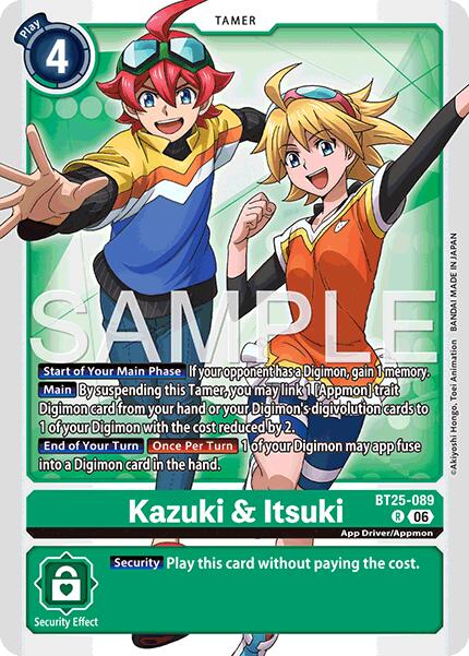 Kazuki & Itsuki [BT25-089] [Dual Revolution] | Black Swamp Games
