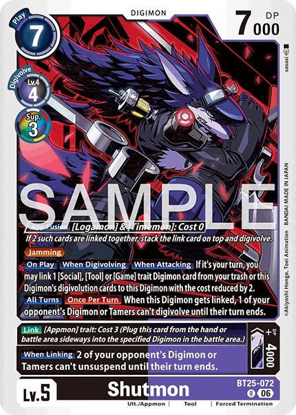 Shutmon [BT25-072] [Dual Revolution] | Black Swamp Games