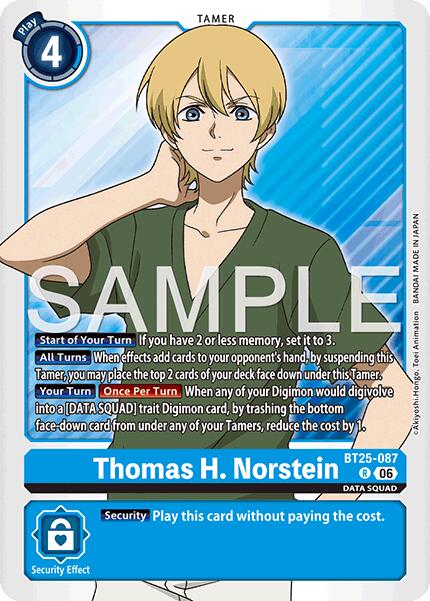 Thomas H. Norstein [BT25-087] [Dual Revolution] | Black Swamp Games