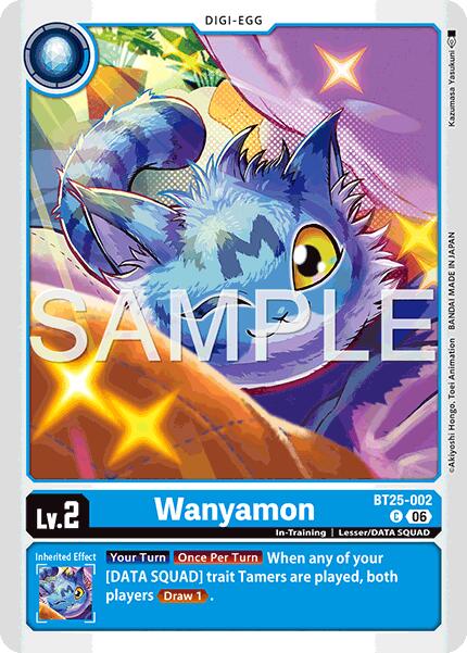 Wanyamon [BT25-002] [Dual Revolution] | Black Swamp Games
