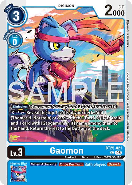 Gaomon [BT25-021] [Dual Revolution] | Black Swamp Games