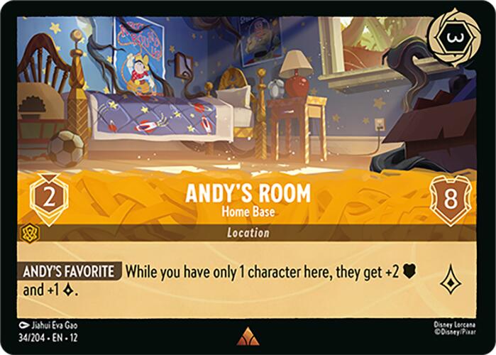 Andy's Room - Home Base (34/204) [Wilds Unknown] | Black Swamp Games