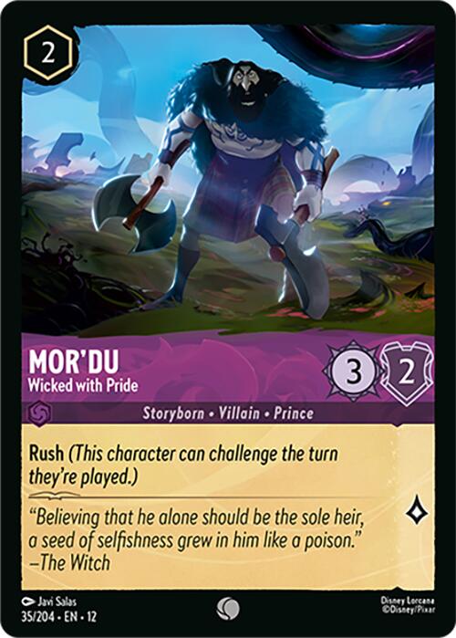 Mor'du - Wicked with Pride (35/204) [Wilds Unknown] | Black Swamp Games