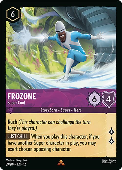 Frozone - Super Cool (59/204) [Wilds Unknown] | Black Swamp Games