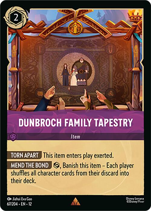 DunBroch Family Tapestry (67/204) [Wilds Unknown] | Black Swamp Games