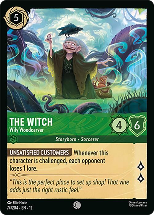 The Witch - Wily Woodcarver (74/204) [Wilds Unknown] | Black Swamp Games