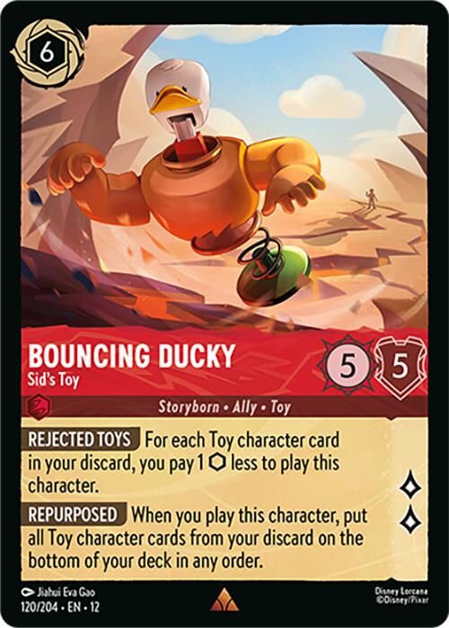 Bouncing Ducky - Sid's Toy (120/204) [Wilds Unknown] | Black Swamp Games