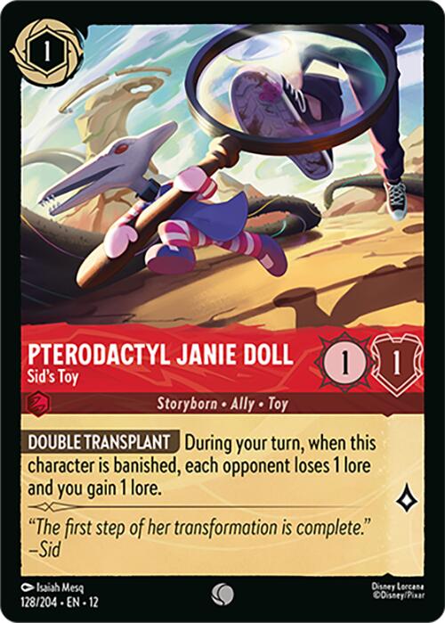 Pterodactyl Janie Doll - Sid's Toy (128/204) [Wilds Unknown] | Black Swamp Games