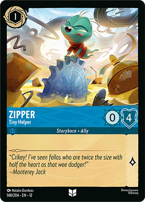 Zipper - Tiny Helper (148/204) [Wilds Unknown] | Black Swamp Games