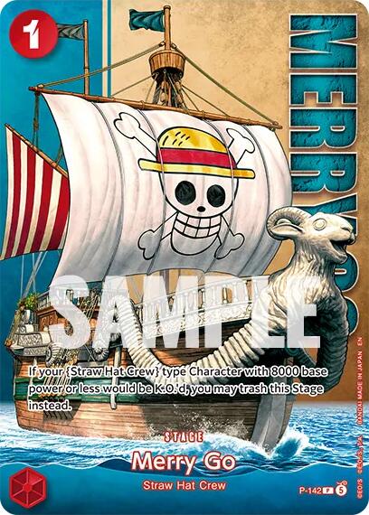 Merry Go (P-142) (Premium Card Collection -Live Action Edition Vol.2 Straw Hat Crew-) [One Piece Promotion Cards] | Black Swamp Games
