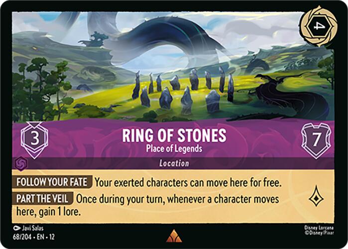 Ring of Stones - Place of Legends (68/204) [Wilds Unknown] | Black Swamp Games