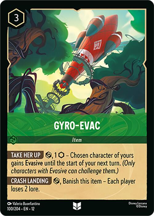 Gyro-Evac (100/204) [Wilds Unknown] | Black Swamp Games